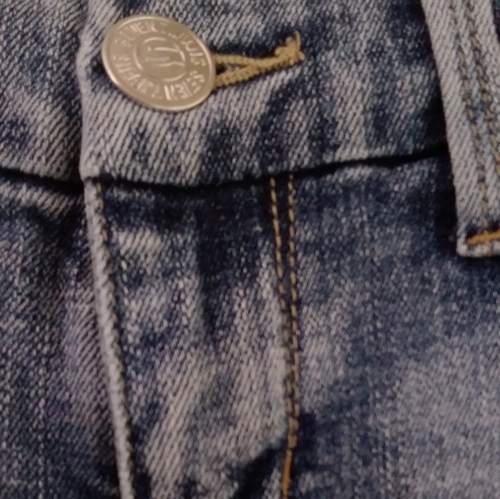 2/$15 Seven7 Boot Cut Distressed Jeans - Picture 4 of 8